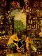 Jan Brueghel The Sense of Vision china oil painting reproduction